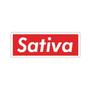 Sativa Supreme Weed Stickers
