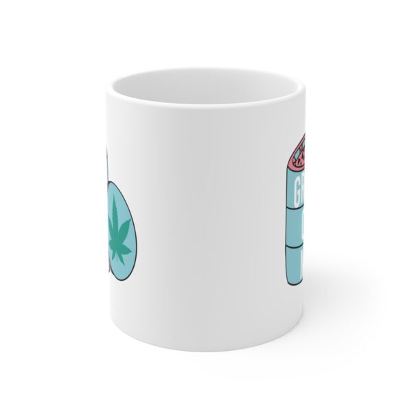 Grind On Me Cannabis Coffee Mug - Image 2