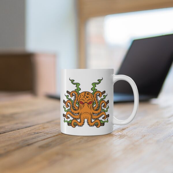 Octo Blunt Weed Coffee Mug - Image 5