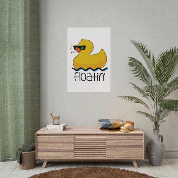 Floatin' Weed Poster (24x36) - Image 4