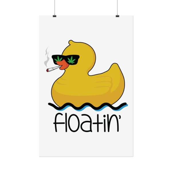 Floatin' Weed Poster (24x36) - Image 2