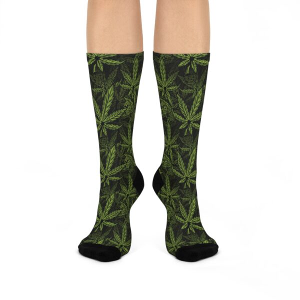 Pot Leaf Weed Socks - Image 2