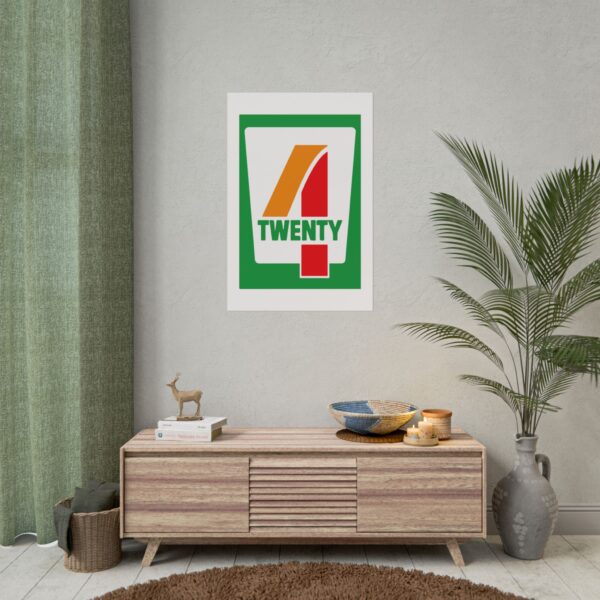 4/20 Mart Weed Poster (24x36) - Image 4