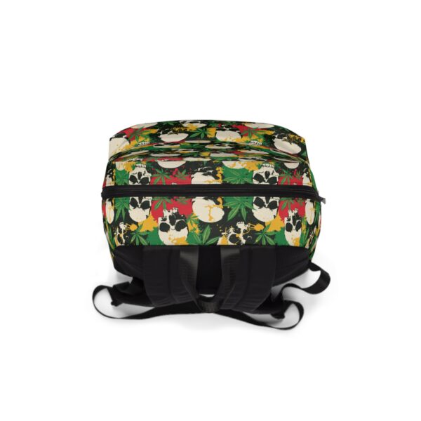 Cannabis Skulls Weed Backpack - Image 4