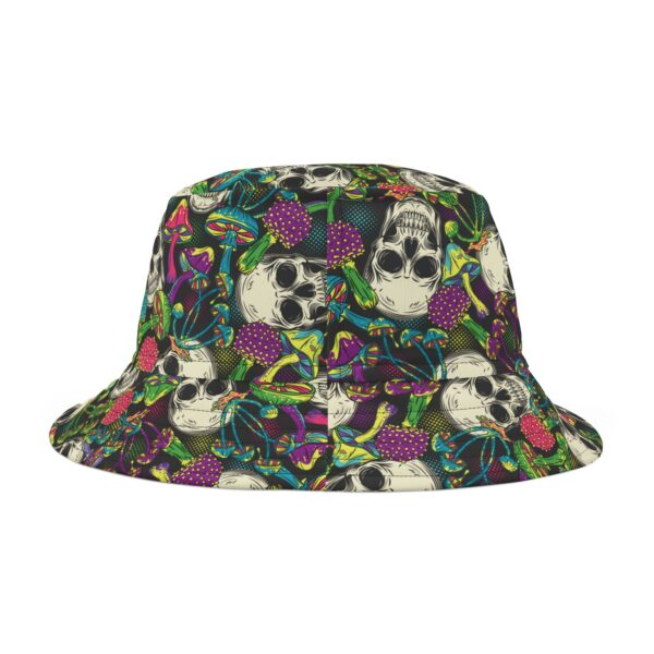 Mushroom Skulls Bucket Hat - Image 3