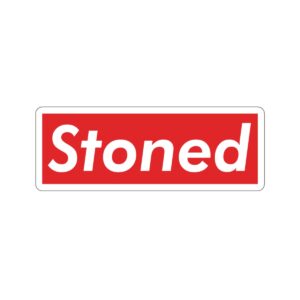 Supremely Stoned Marijuana Stickers