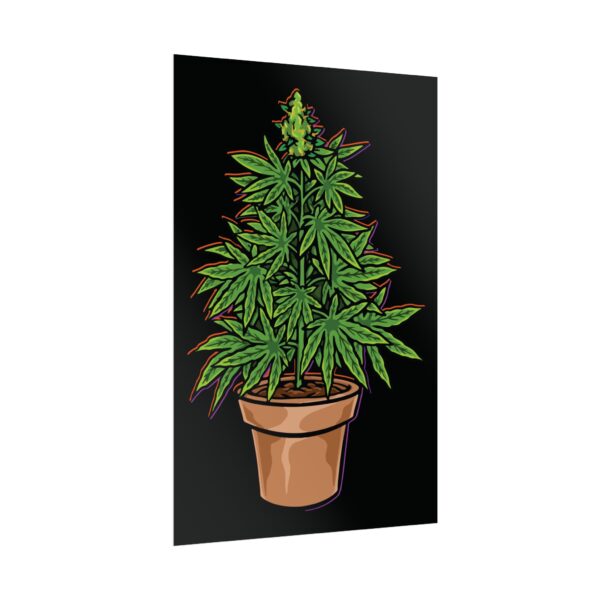 Green Thumb Weed Poster (24x36) - Image 3