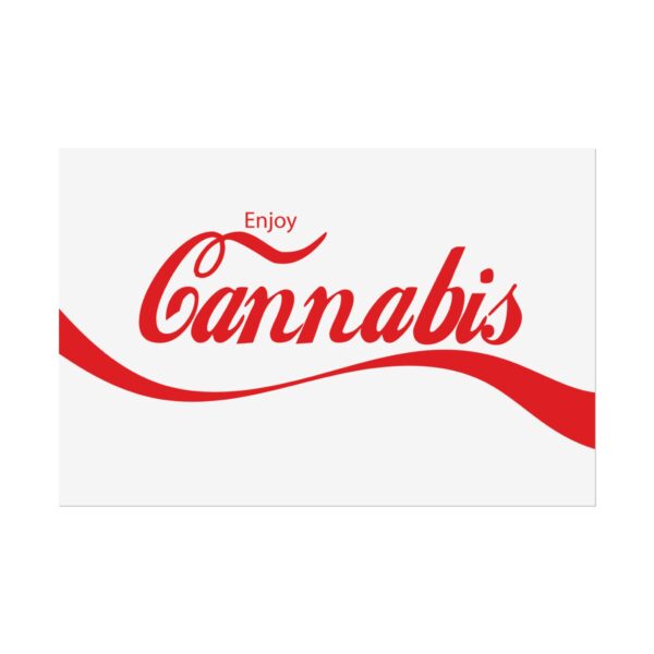 Enjoy Cannabis Weed Poster (30x20)