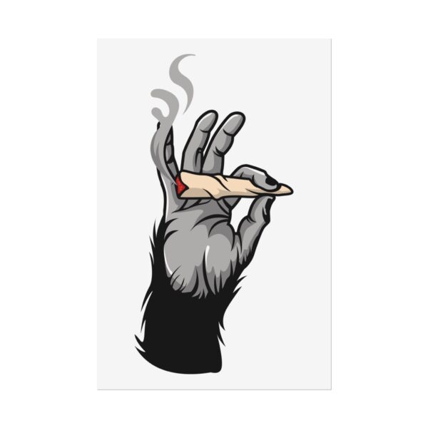 Stoned Ape Theory Weed Poster (24x36)