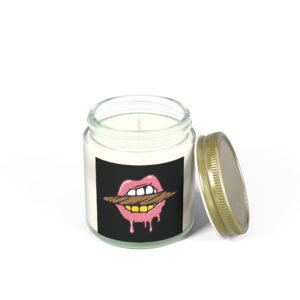 Blunt Lips Weed Candle (4oz, Multiple Scents)
