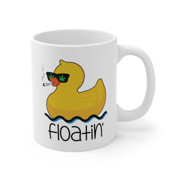Floatin' Weed Coffee Mug - Image 3