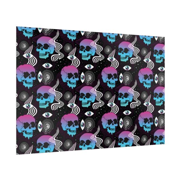 Space Skulls Trippy 420 Poster (30x20) - Image 3