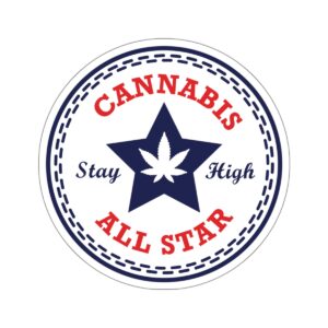 Cannabis All Star Weed Stickers