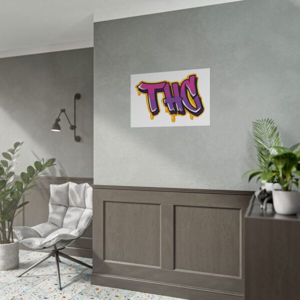 THC Graffiti Weed Poster (30x20) - Image 5