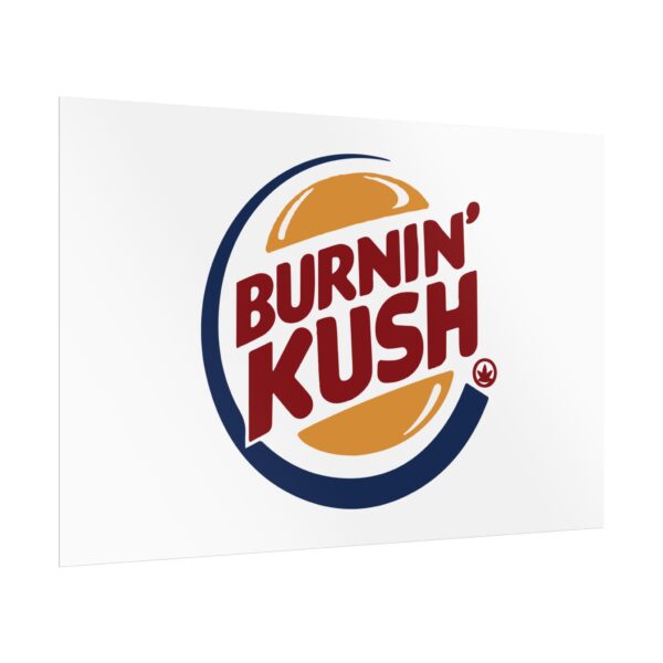 Burnin' Kush Weed Poster (30x20) - Image 3