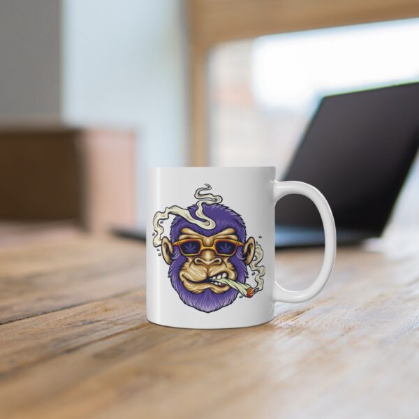 Gorilla Glue Stoner Coffee Mug - Image 4