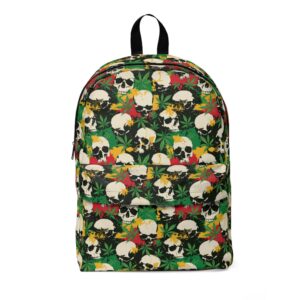Cannabis Skulls Weed Backpack