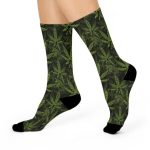 Pot Leaf Weed Socks