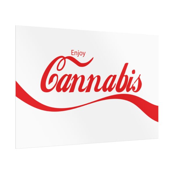 Enjoy Cannabis Weed Poster (30x20) - Image 3