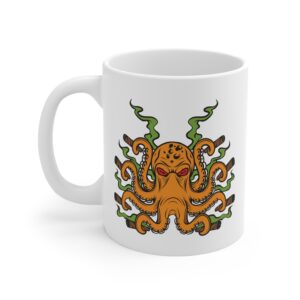 Octo Blunt Weed Coffee Mug