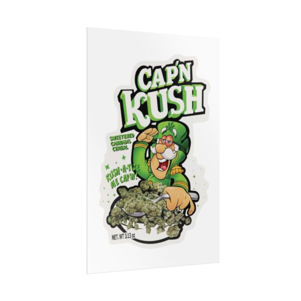 Cap'n Kush Weed Poster (24x36) - Image 3