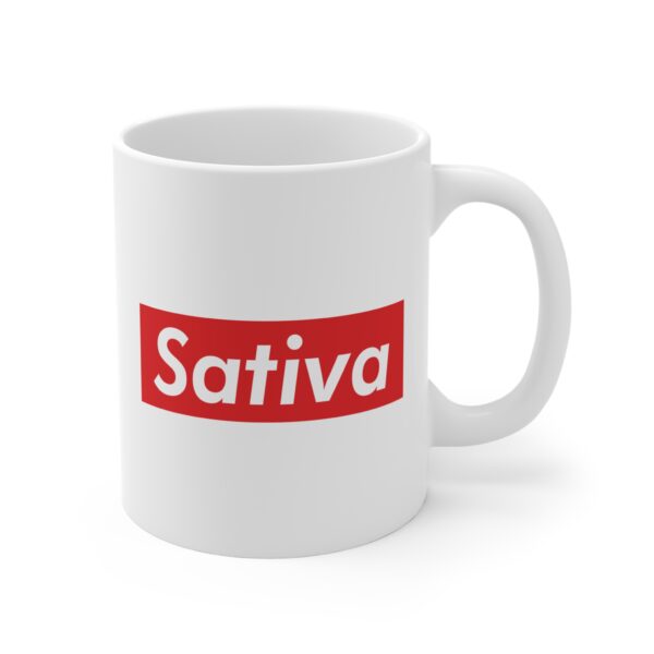 Sativa Supreme Weed Coffee Mug - Image 3