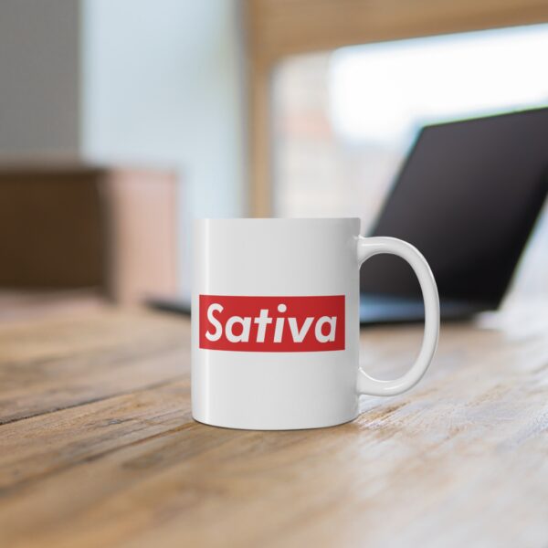 Sativa Supreme Weed Coffee Mug - Image 5
