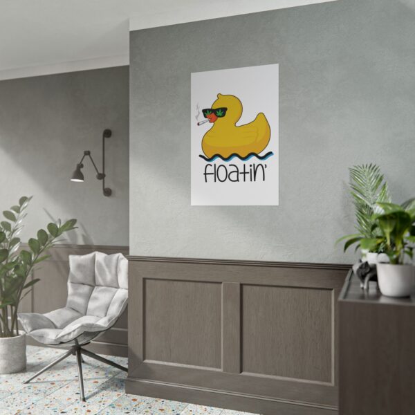 Floatin' Weed Poster (24x36) - Image 5