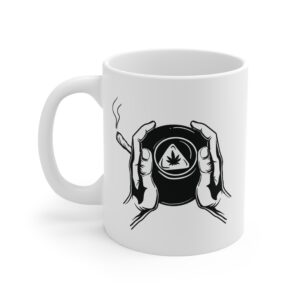 Magic Eight Ball Cannabis Coffee Mug