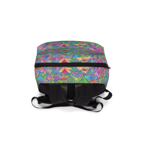 Mushrooms Psychedelic Backpack - Image 4