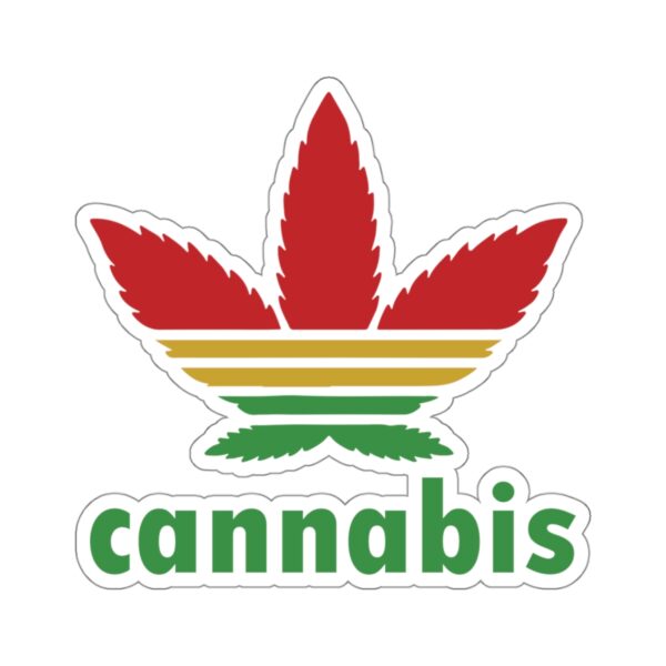 Cannabis Trefoil Weed Stickers
