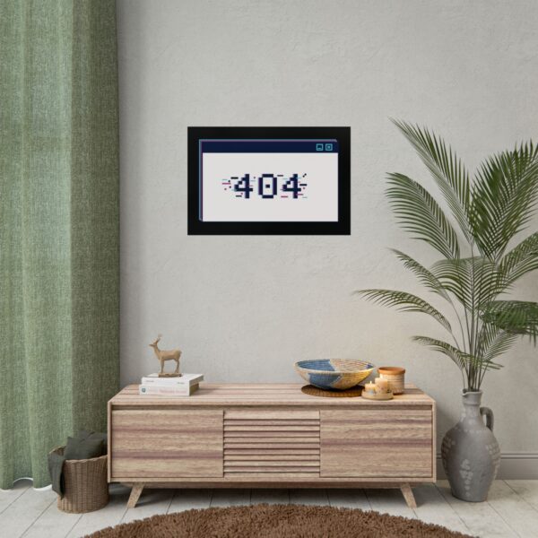 404 Error Trippy Poster (30x20) - Image 4