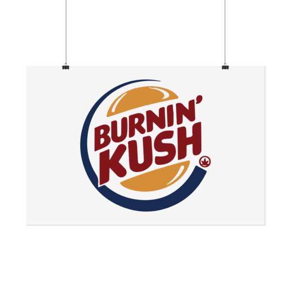 Burnin' Kush Weed Poster (30x20) - Image 2