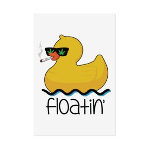 Floatin' Weed Poster (24x36)