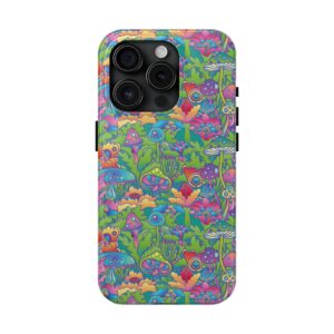 Mushrooms Psychedelic iPhone Case (Multiple Models)