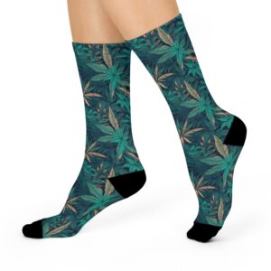 Weed Leaf Socks