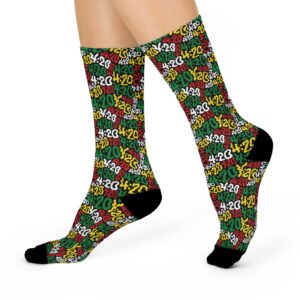 Four Twenty Weed Socks