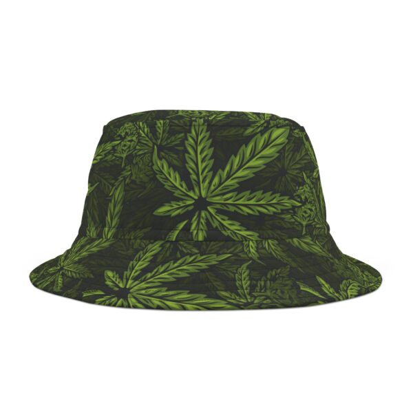 Pot Leaf Bucket Hat - Image 4