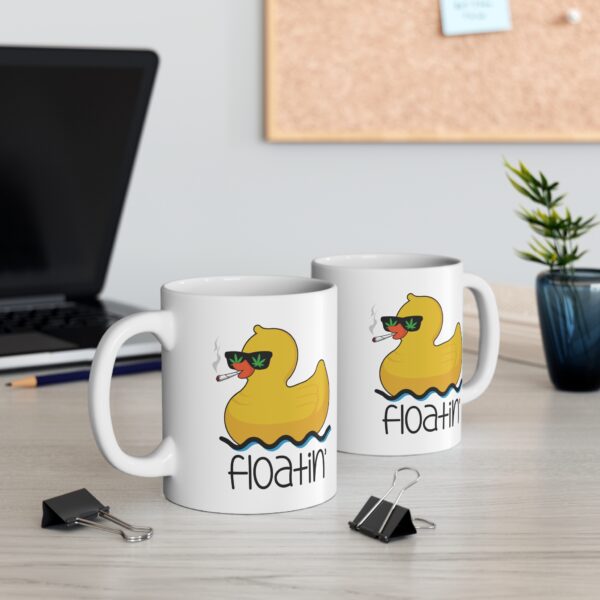 Floatin' Weed Coffee Mug - Image 4