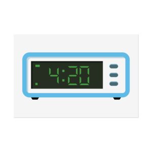 Wake and Bake Weed Poster (30x20)