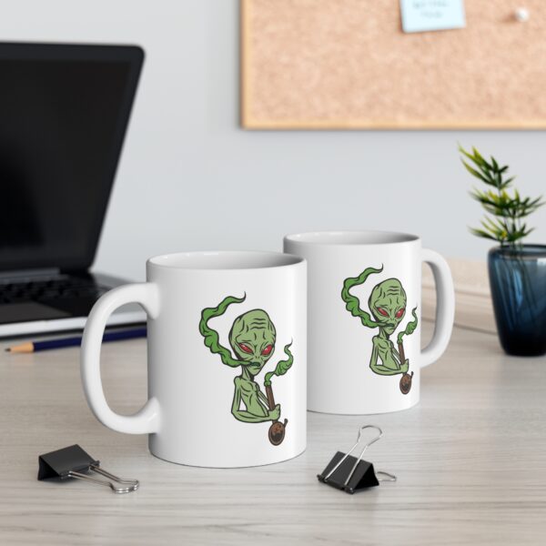 Cosmic Session Weed Coffee Mug - Image 4