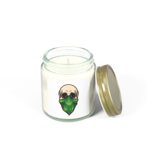 Bandana Skull Weed Candle (4oz, Multiple Scents)