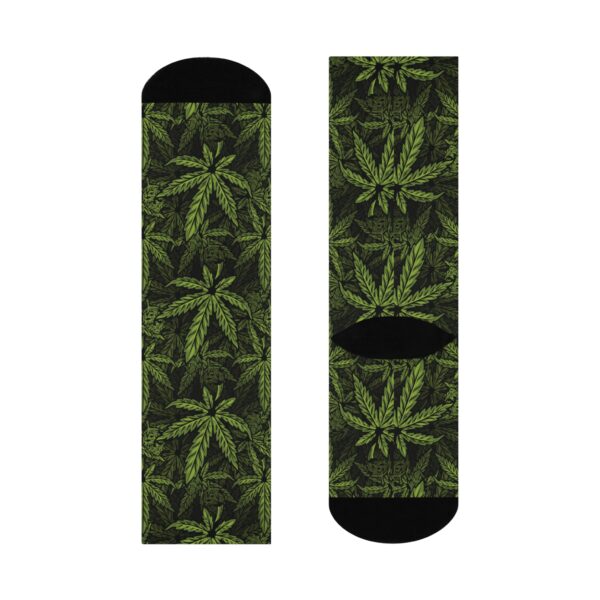 Pot Leaf Weed Socks - Image 3