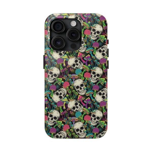 Mushroom Skulls Trippy iPhone Case (Multiple Models)