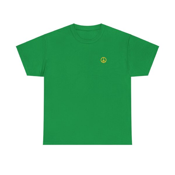 Peace Sign Rasta T Shirt - Image 2
