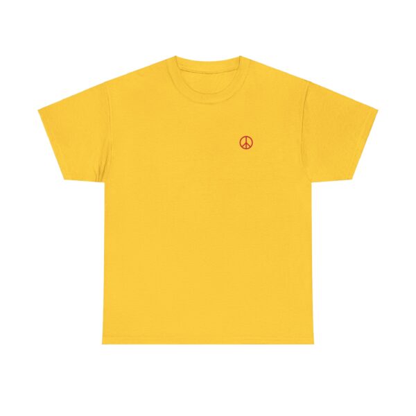 Peace Sign Rasta T Shirt - Image 2