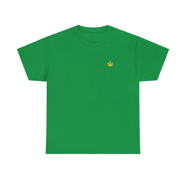 Pot Leaf Rasta T Shirt - Image 2