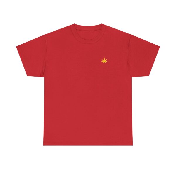 Pot Leaf Rasta T Shirt - Image 2