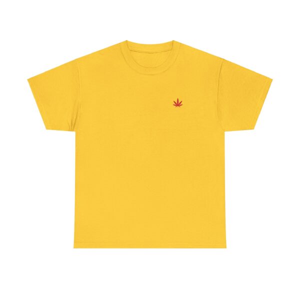 Rasta Weed Leaf T Shirt - Image 2