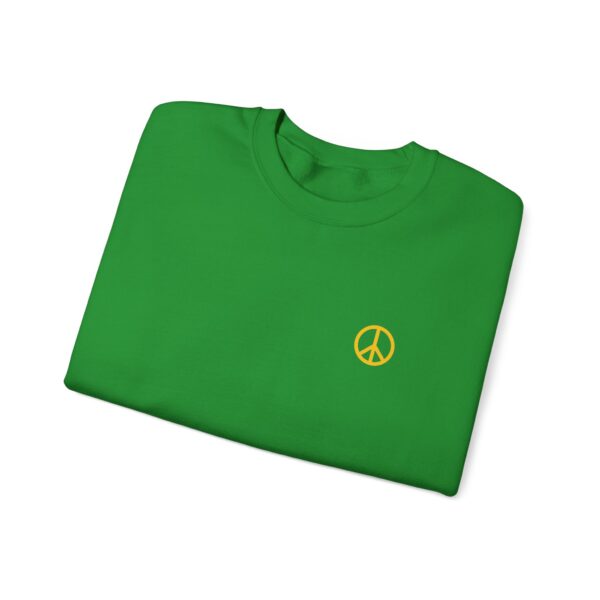 Peace Sign Rasta Sweatshirt - Image 2